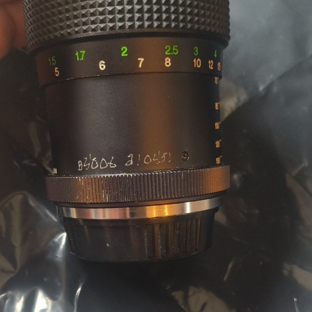 Vintage Vivitar Close Focusing Zoom Lens 70mm-150mm 1:3.8 55mm - Picture 3 of 7